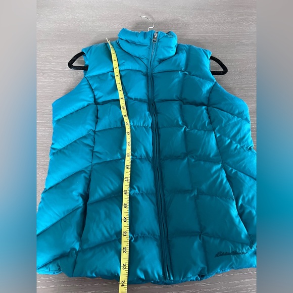 Eddie Bauer Teal Puffer Vest - Picture 8 of 11